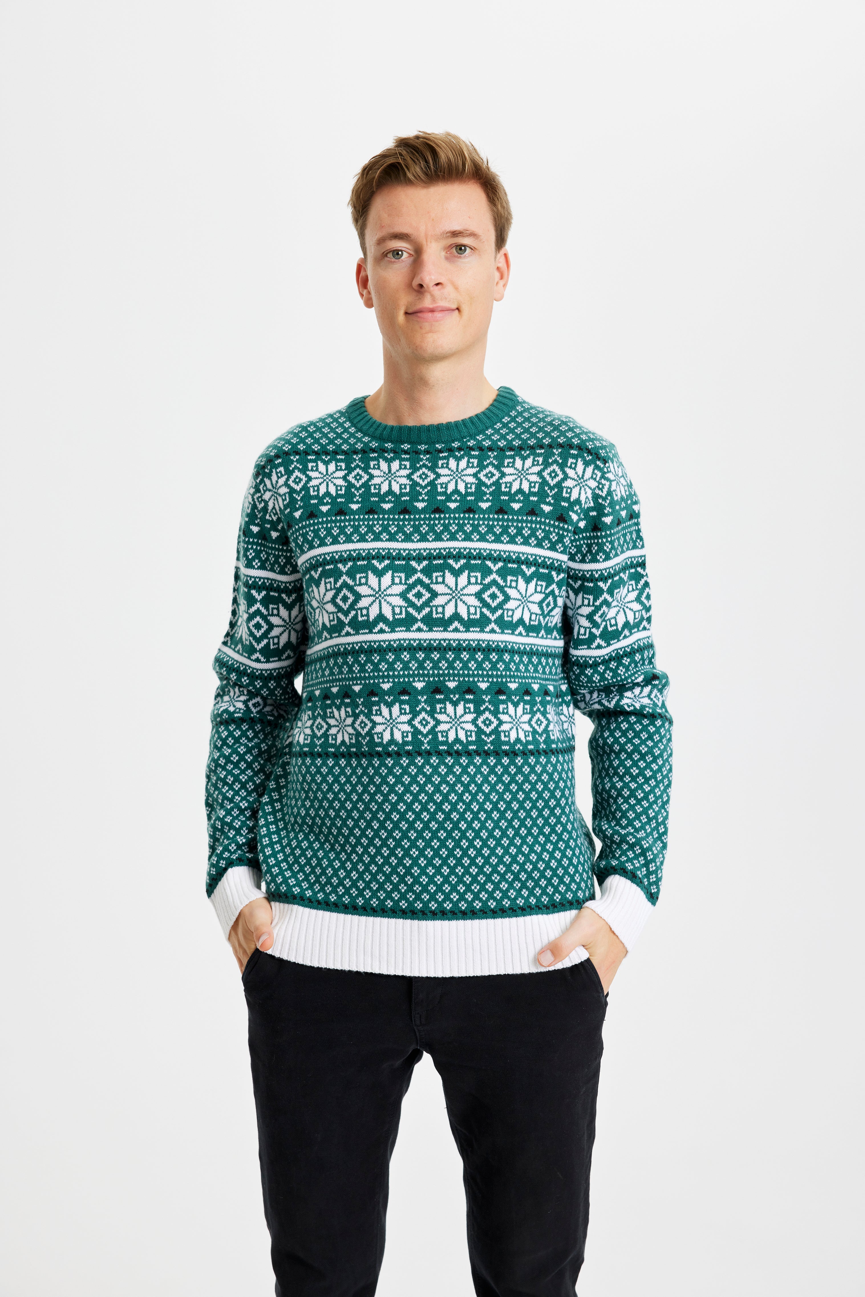 Traditional Sweater Green - Men